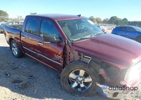 2017 Ram 1500 Big Horn 4X4 5'7 Box from USA, damaged, VIN 3C6RR7LT7HG595004